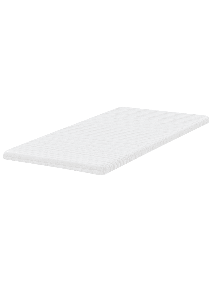 Topper DAZZEL in Weiß - (W) 120 x (H) 6 x (L) 200 cm