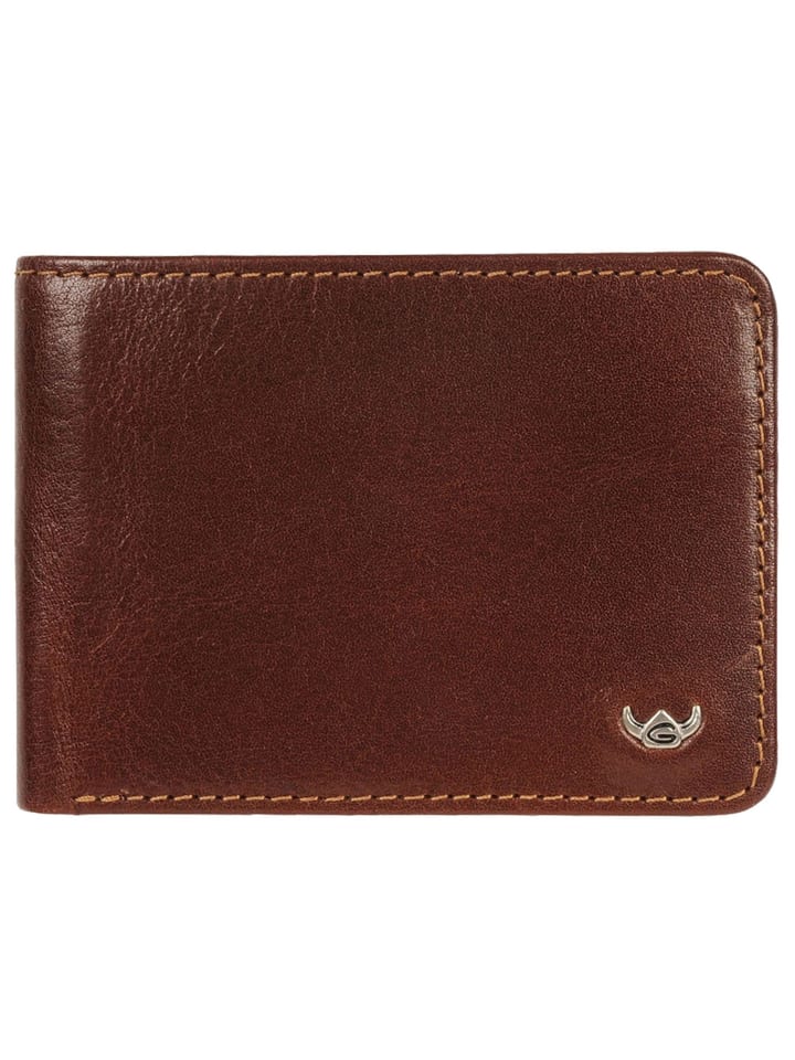 Colorado Geldbörse RFID Leder 10 cm tabacco