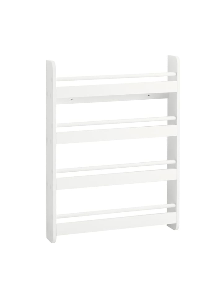 Bücherregal in Mattweiß - (W) 12 x (H) 80 x (L) 60 cm