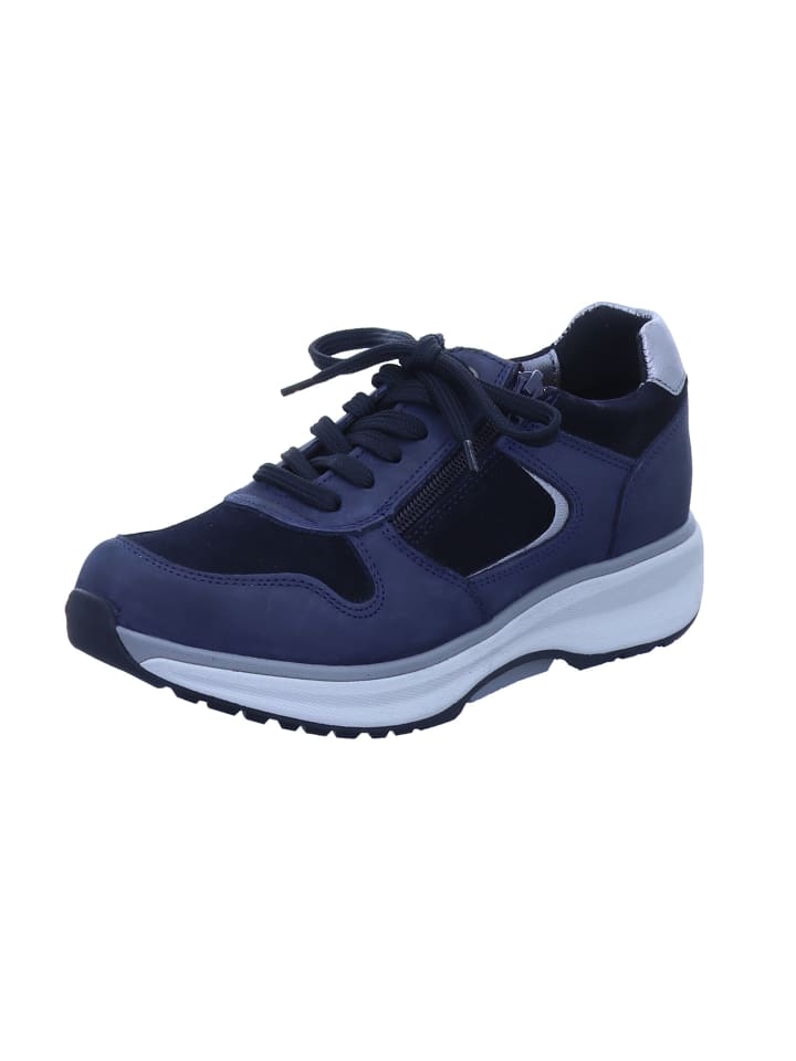 Schnürschuh in blau