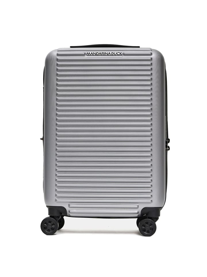Tank Case 4 Rollen Kabinentrolley S 55 cm mit Dehnfalte grigio