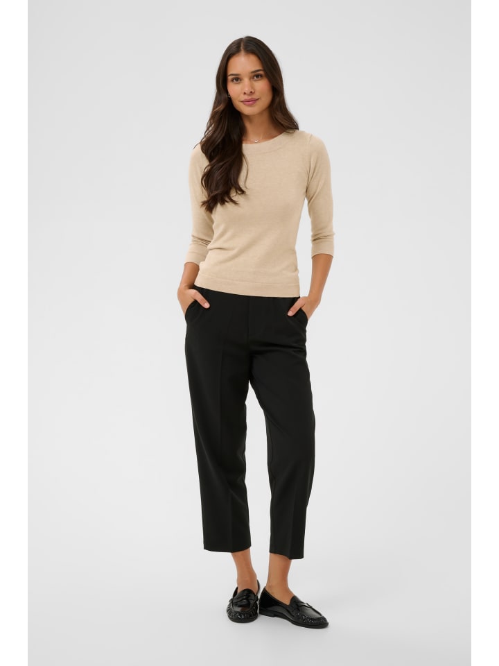 Strickpullover KAlizza Tight fit in Feather Gray Melange