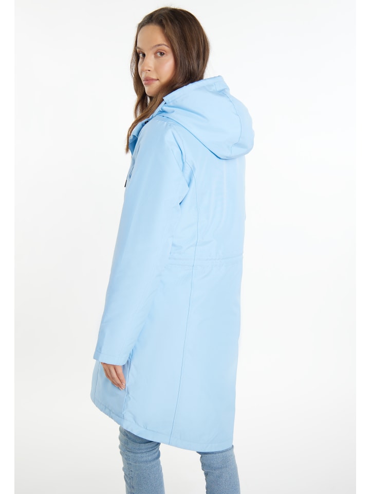 Kurzmantel Mantel Babyblau Damen Hellblauer Mantel Outfit Mit