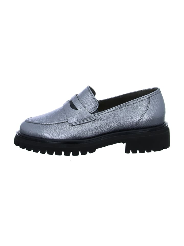 Mokassins in Silber