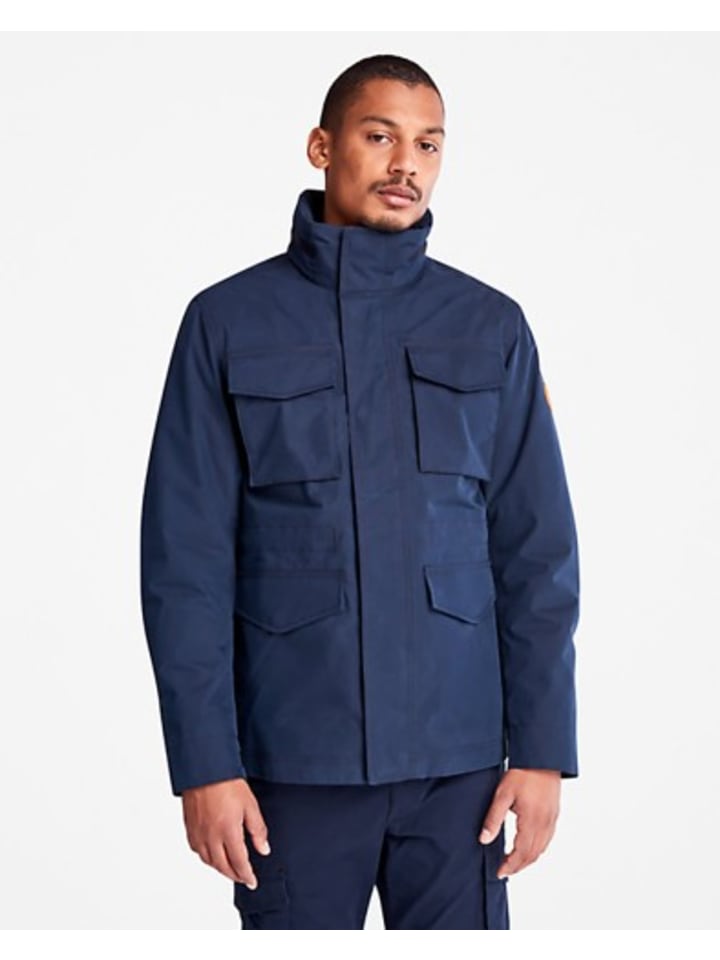 Jacke in Marine
