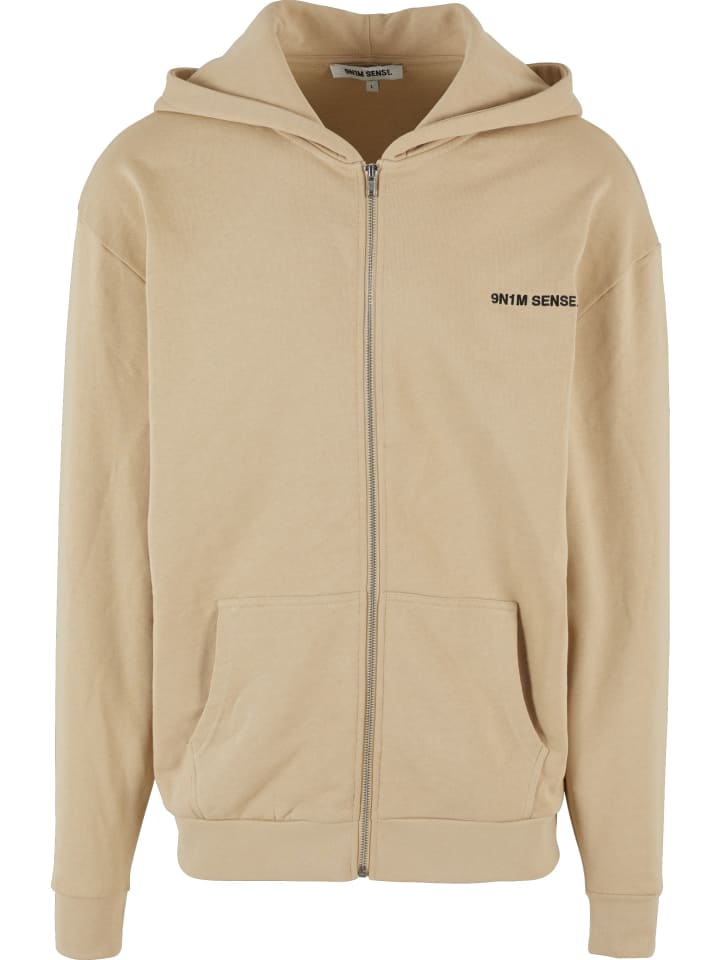 Sweat & Fleece - Hoodies Zipthrough in softmocca