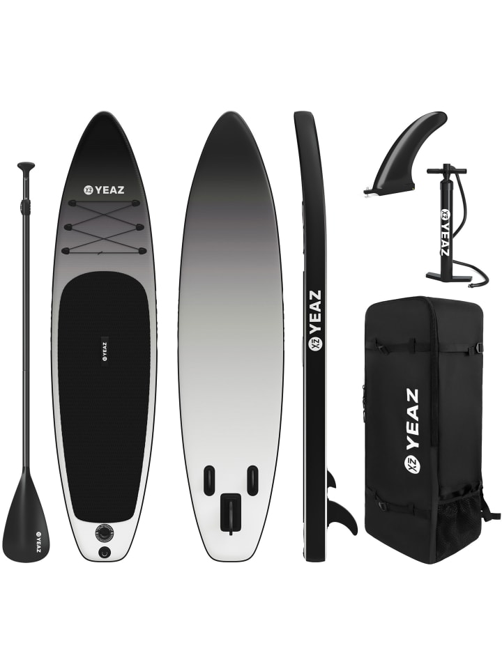 BLACK SANDS BEACH - EXOTRACE PRO - SET SUP Board und Kit in grau