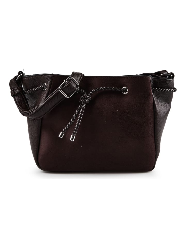 Letitia Umhängetasche M 28.5 cm dark brown