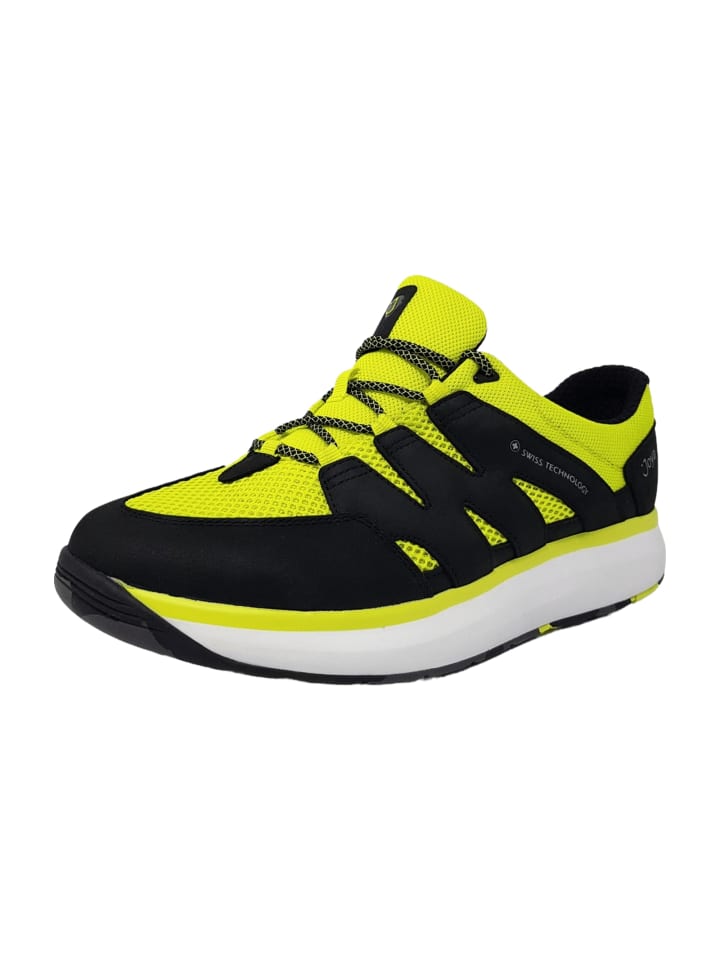 Sportliche Schnürschuhe in Gelb