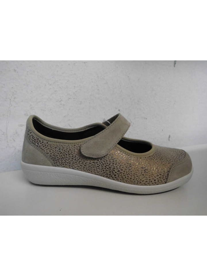 Schnürschuh in grau