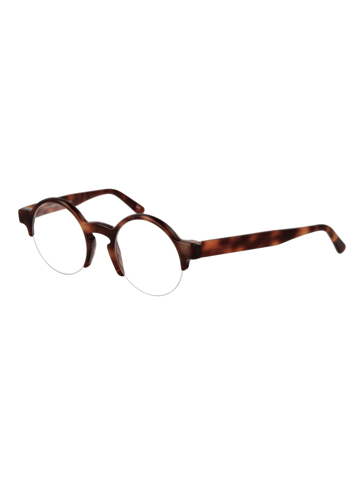 Unisex Optische Fassungen Rund Braun