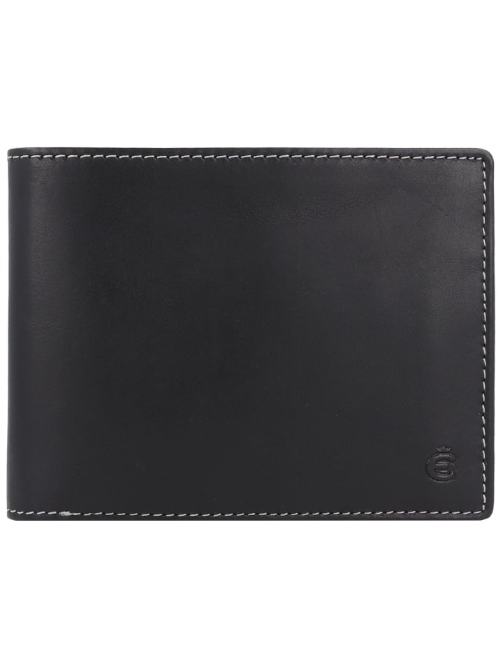 Esquire Dallas Geldbörse RFID Schutz Leder 13.5 cm in schwarz günstig  kaufen