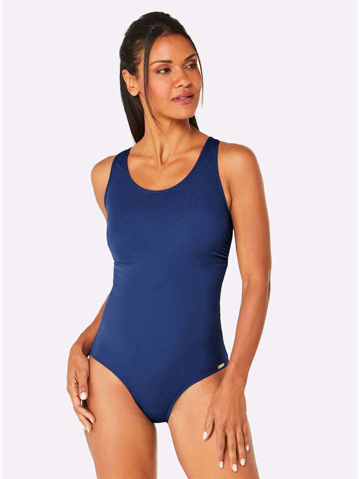 Badeanzug in royalblau