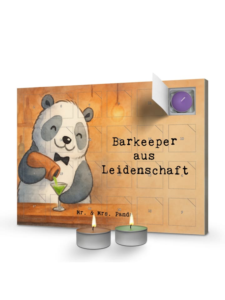 Adventskalender Barkeeper Leidenschaft Design m... in Weiß