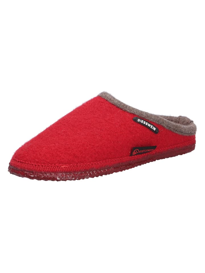 Hüttenschuhe DANNHEIM in rot