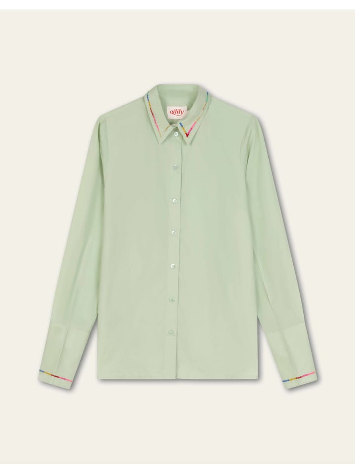 Bloom Bluse in Grün