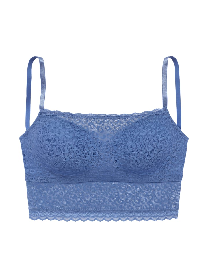 Schalen-BH in blau