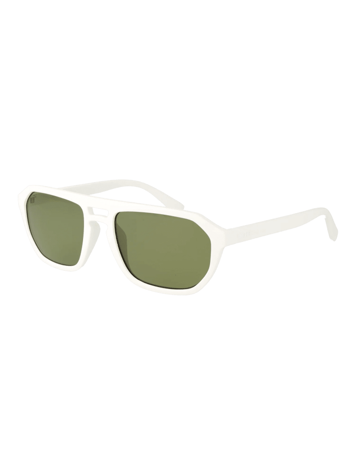 Männer Sonnenbrille Flieger Weiß