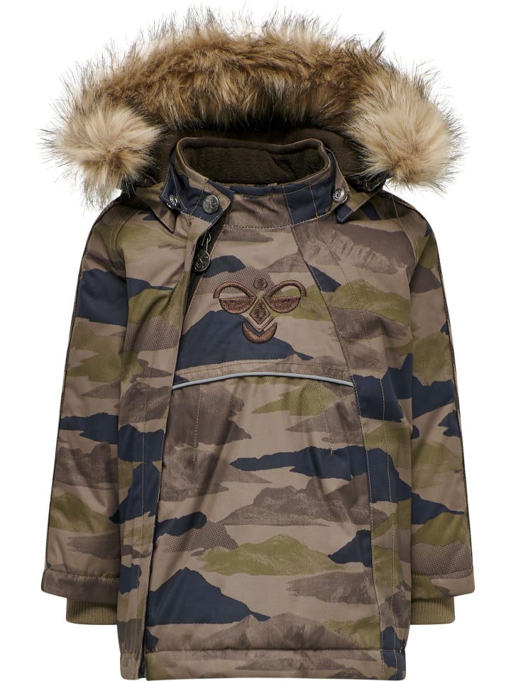 Reißverschluss Jacke Hmljessie E-Sport Kinder in CHOCOLATE CHIP/AFTER DARK