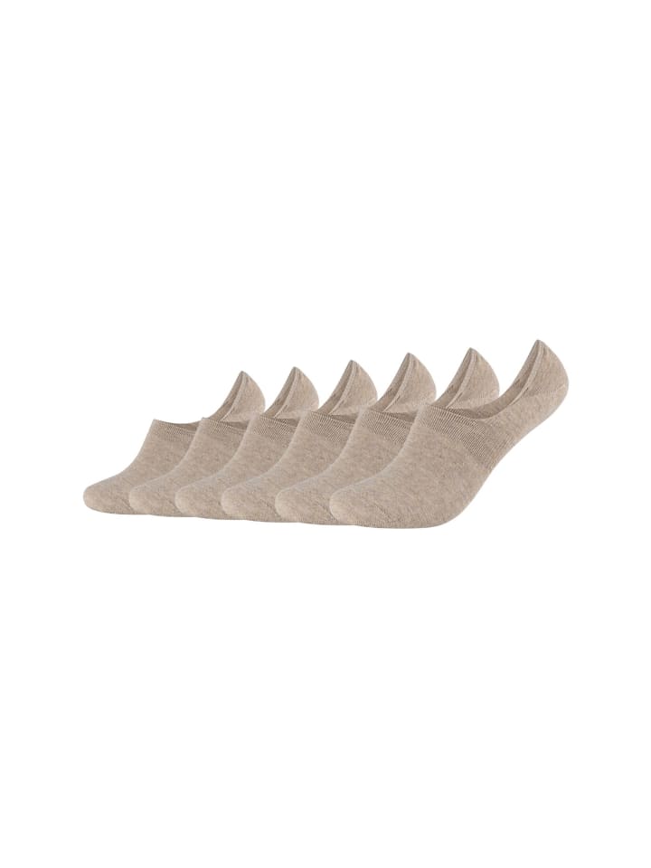 Füßlinge 6er Pack sand