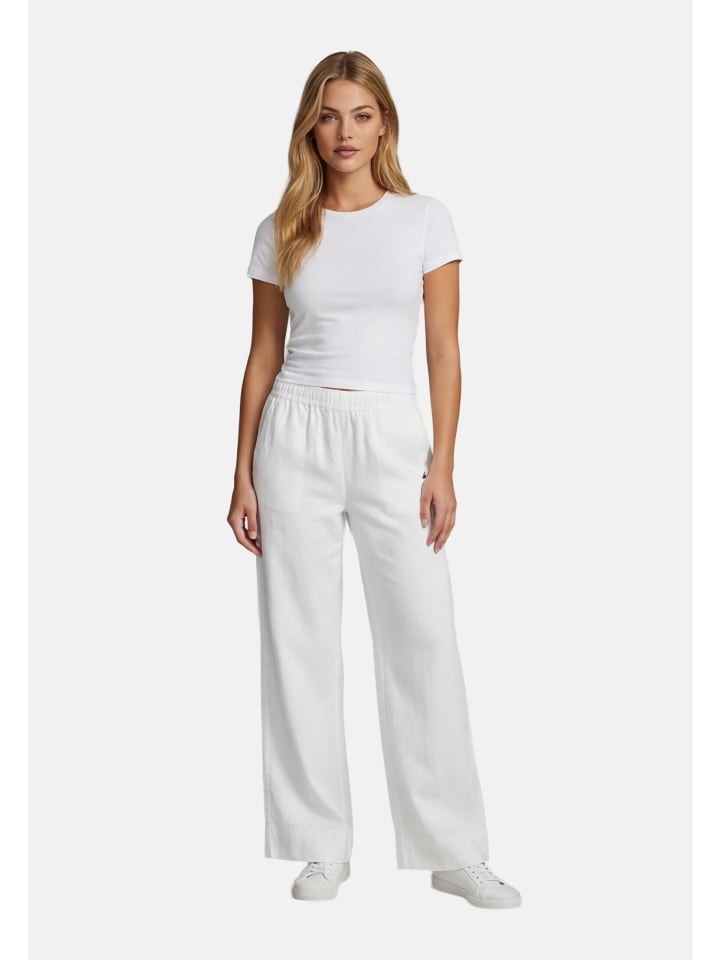 U.S. POLO ASSN. Damen Pants P046 in Weiss
