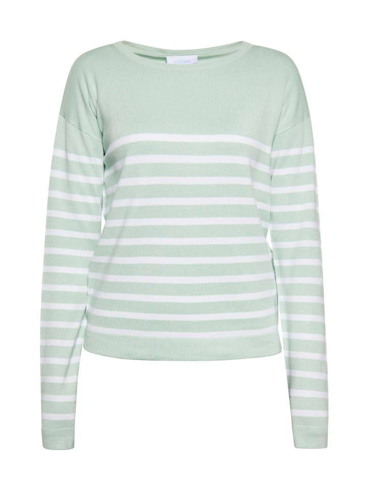 Damen Pullover in MINZE WEISS