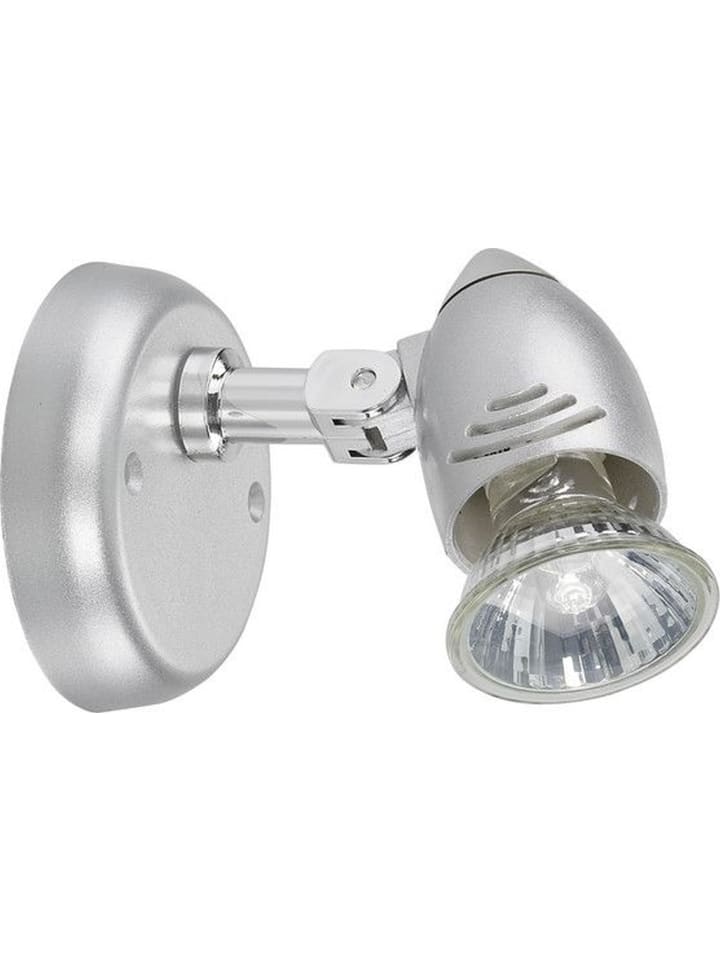 Wandlampe (B)8.5 x (H)8.5 cm in Silber
