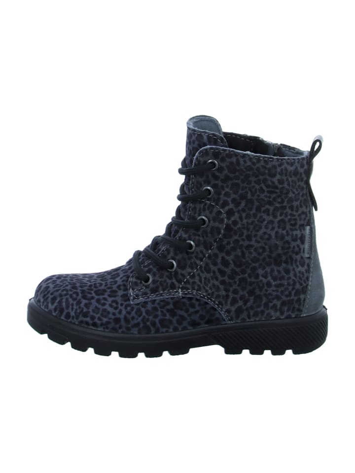 Schnürstiefel in Grau