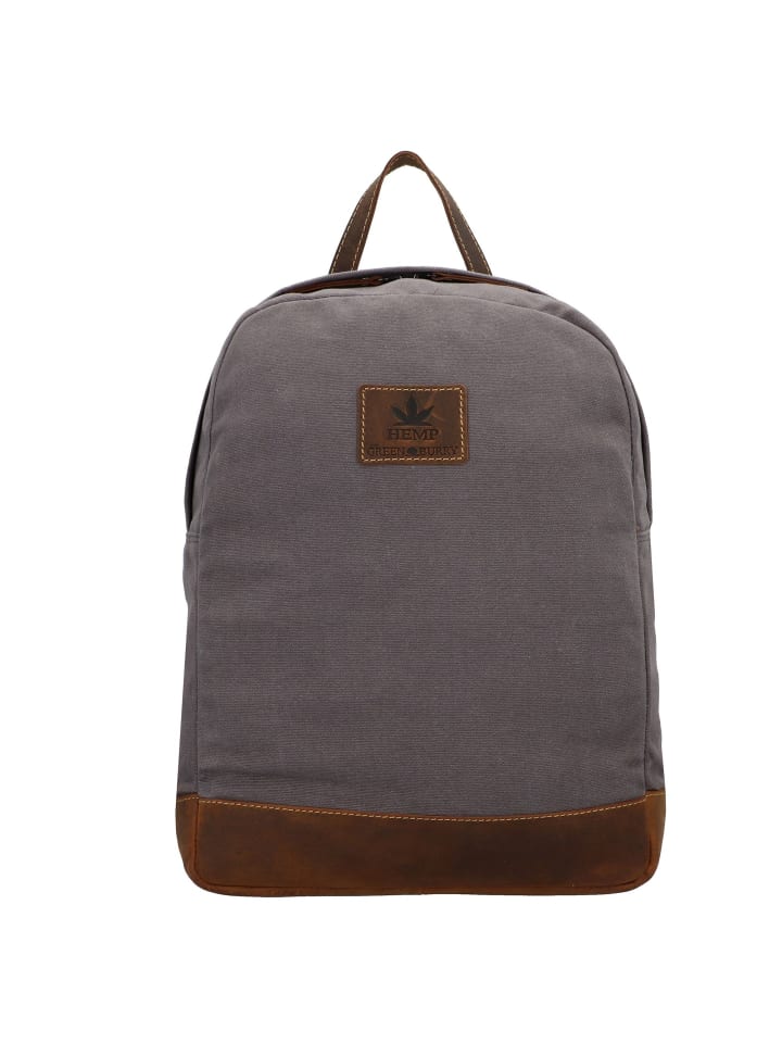 Vintage Hemp Daypack 35 cm light grey