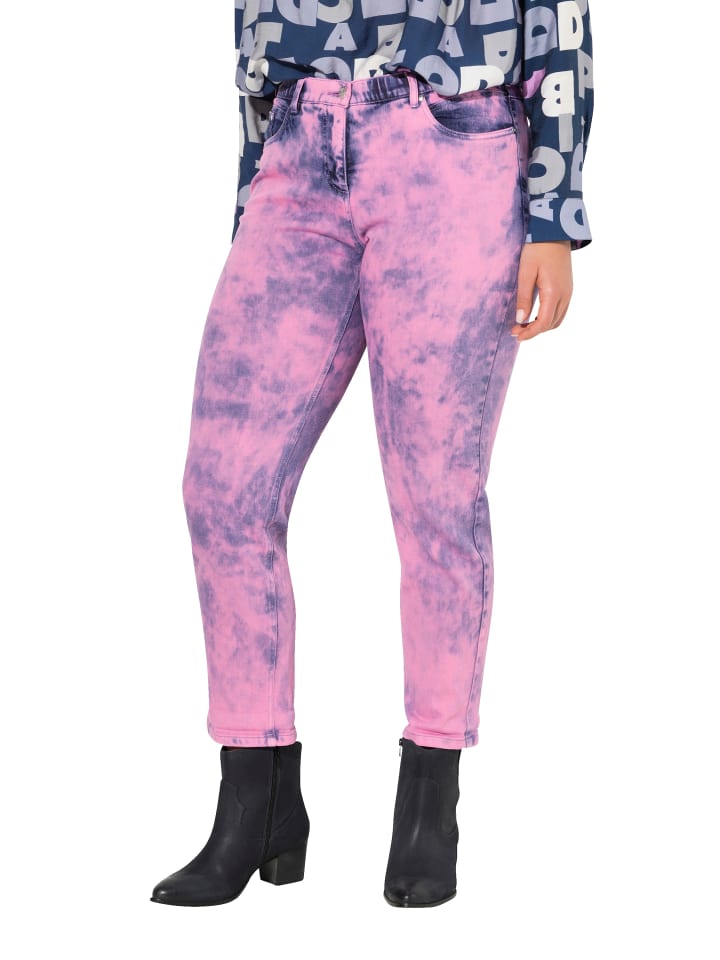 Jeans in amethyst