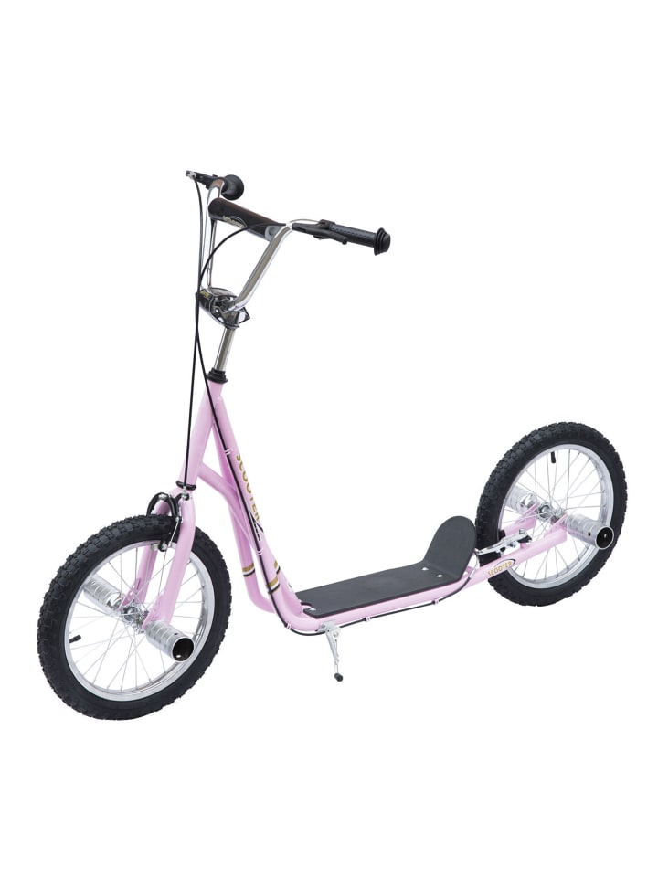 Kinderscooter in Rosa 143L x 58B x 100H cm