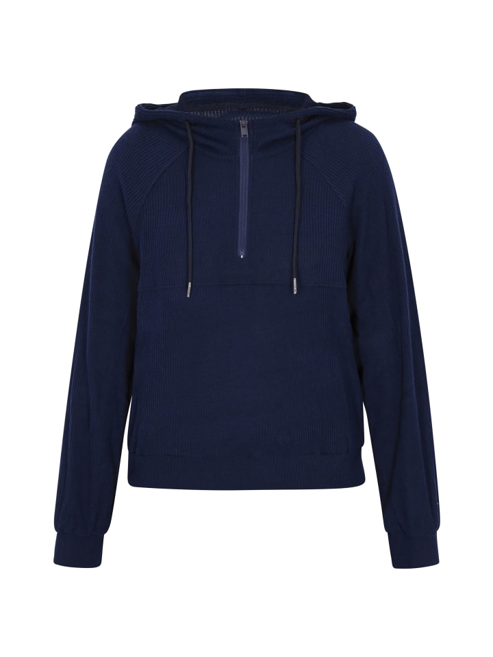 Women Sweatshirt in Navy Blue
