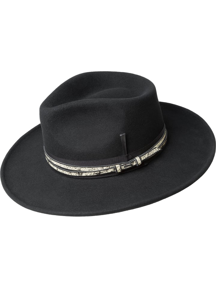 Filzhut in schwarz