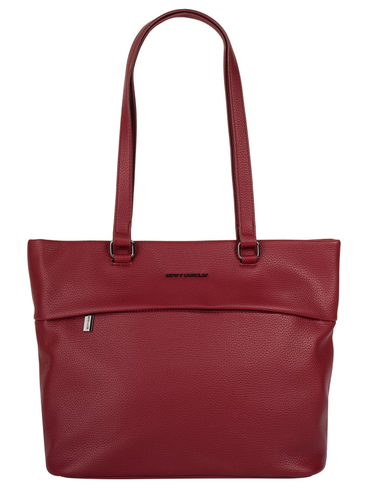 Shopper Kunstfaser in rot