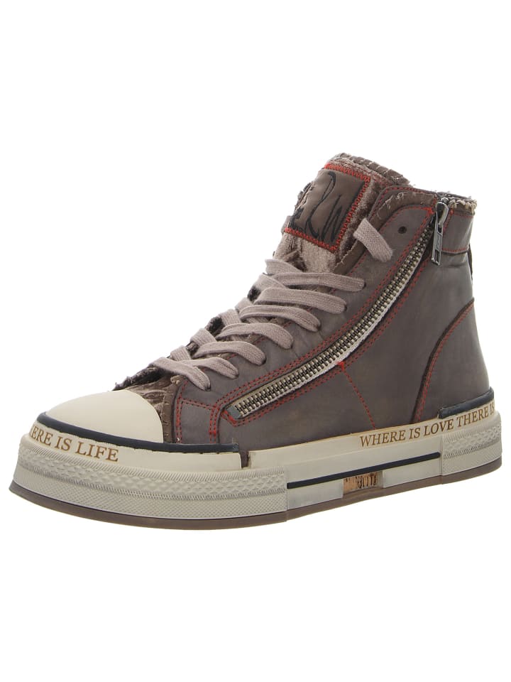 Sneaker High in grau