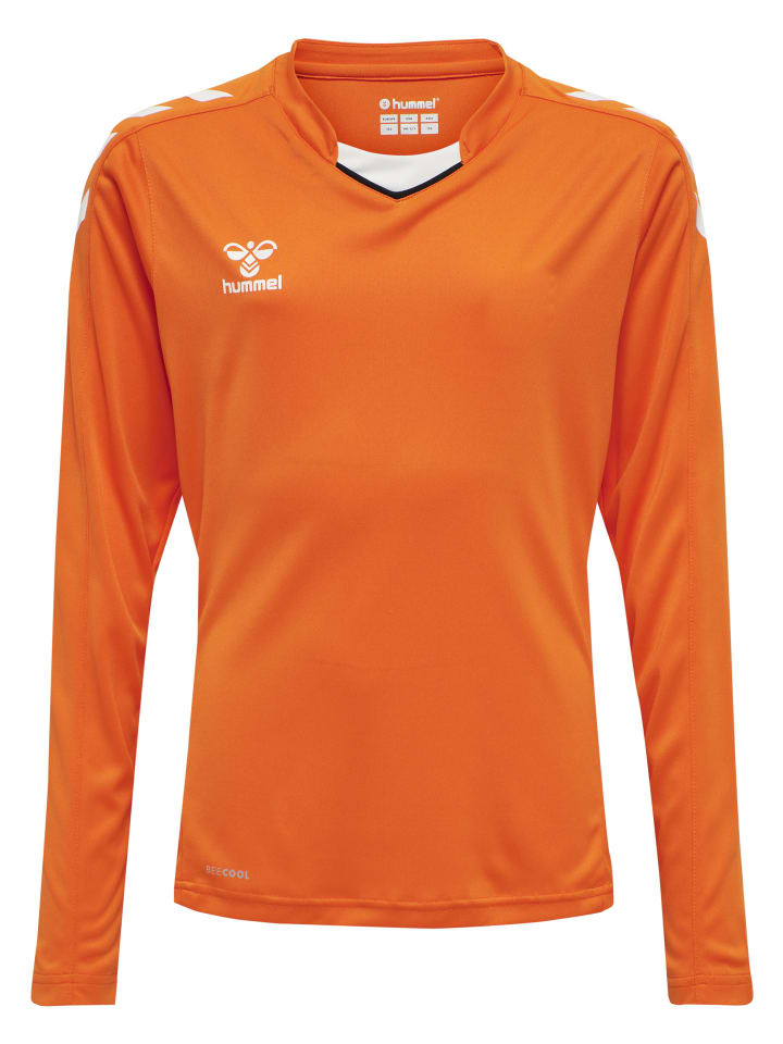 T-Shirt Hmlcore Kinder in ORANGE TIGER