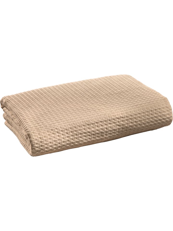 Baumwolle Sommerdecke Siena in beige