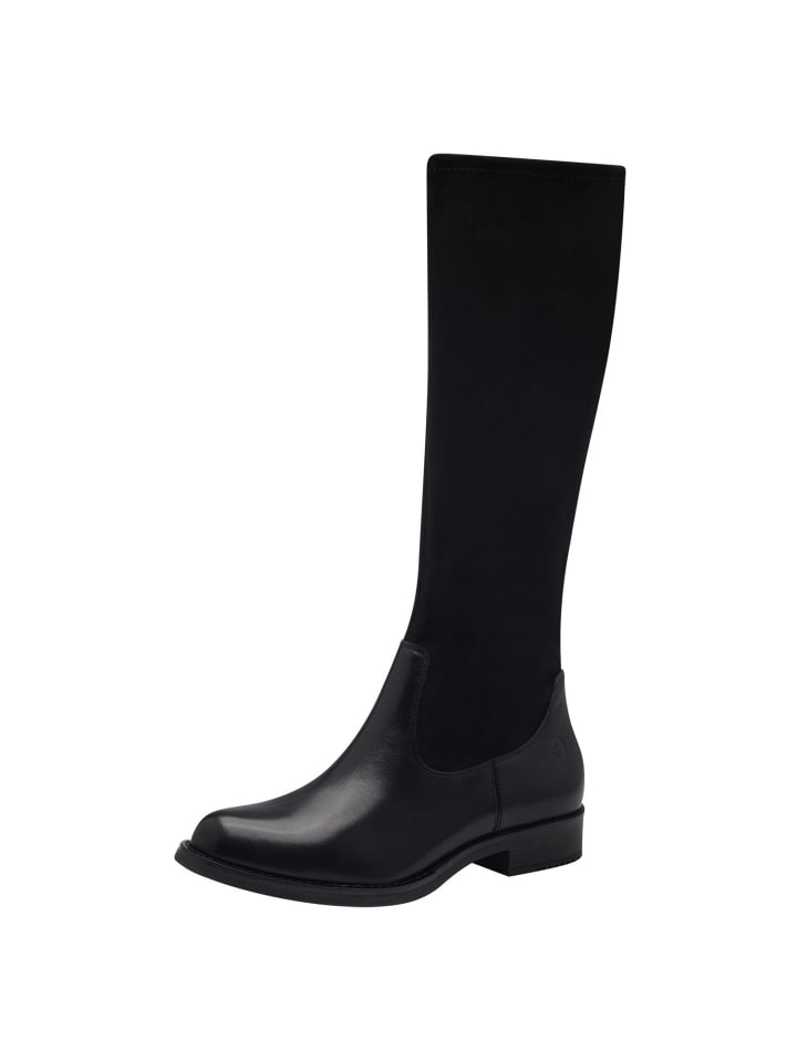 WIDE FIT Stiefel in BLACK