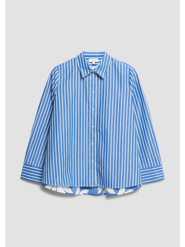 Bluse in 56H1_ozeanblau