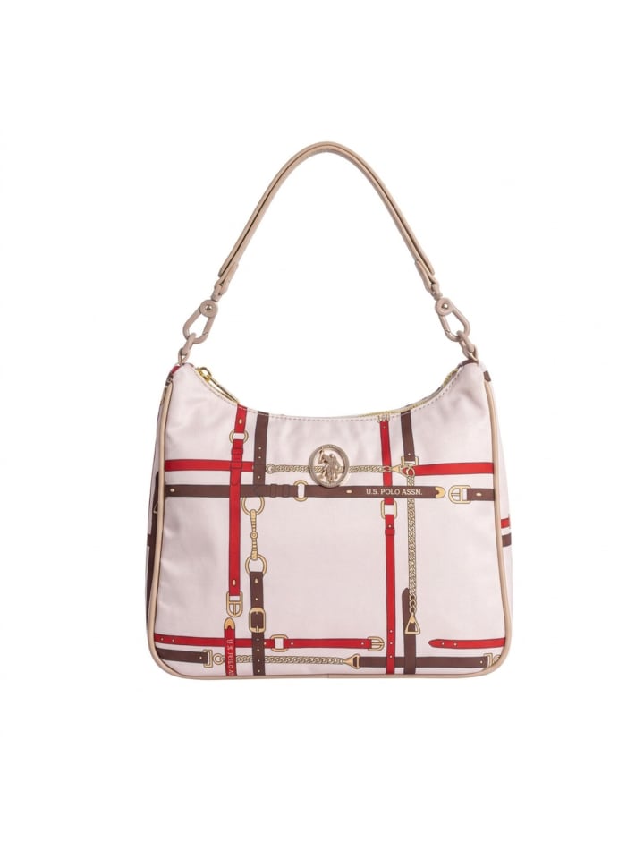 Henkeltasche in Beige