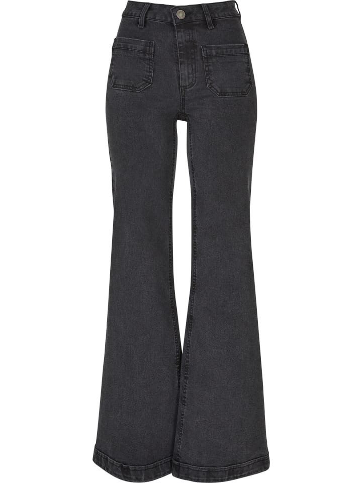 Straight Fit in black washed