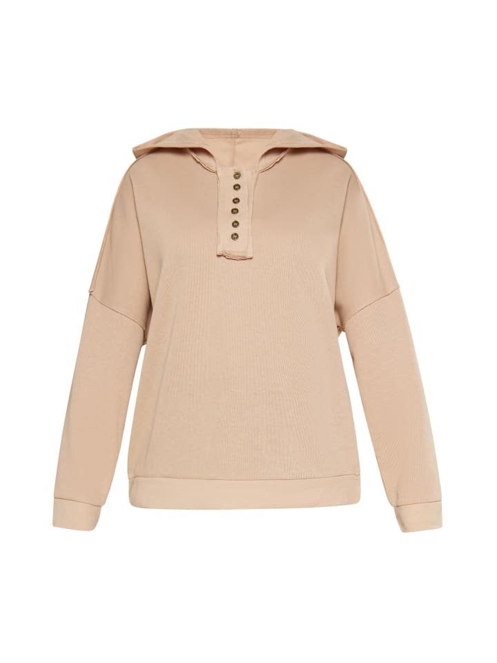 Women Hoodie in BEIGE