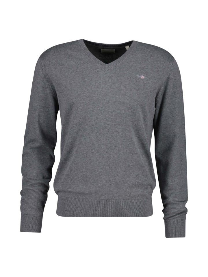 Strickpullover in Grau