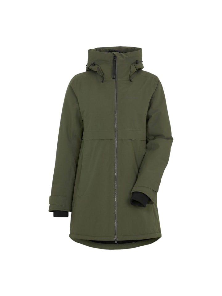 Parka Helle in deep green