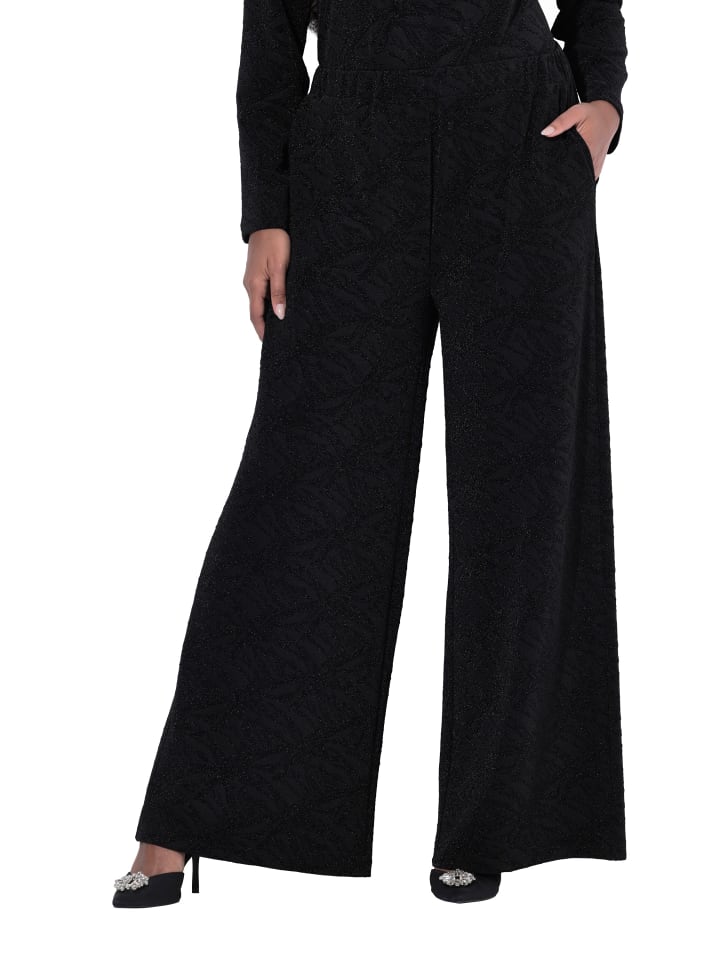 Schlupfhose in schwarz