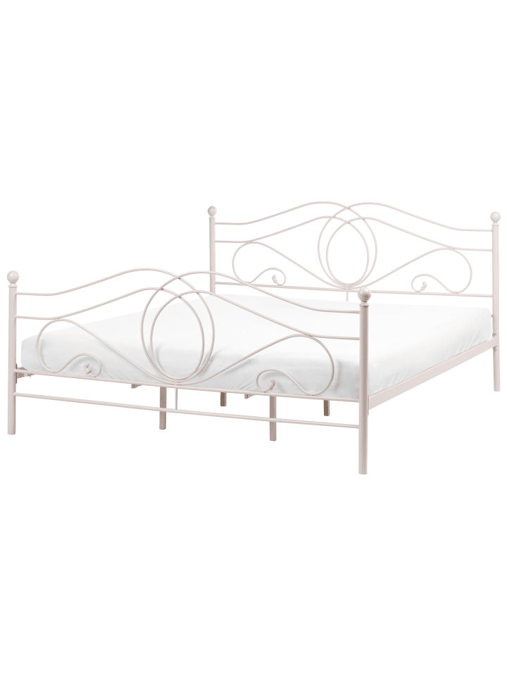 2-tlg Doppelbett LYRA in Beige
