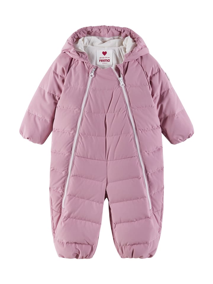Daunen Overall Tilkkanen Pink Grey