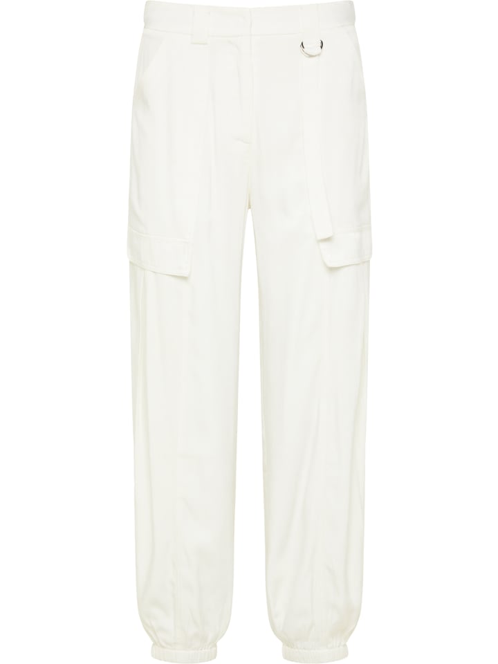 Damen Stoffhose in Weiss