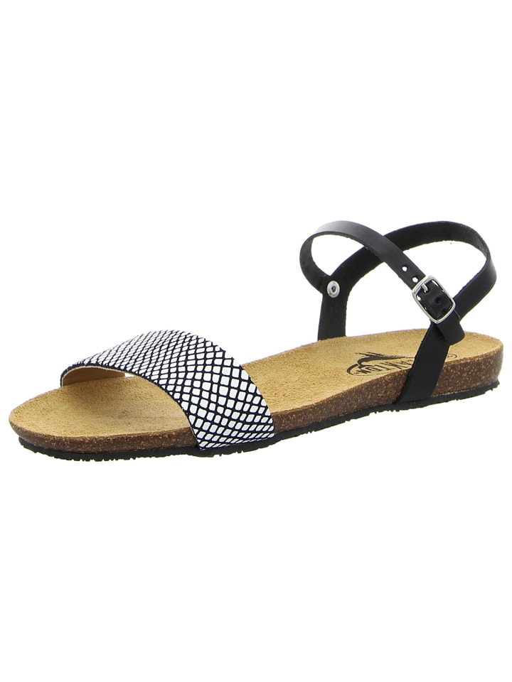Sandale in schwarz
