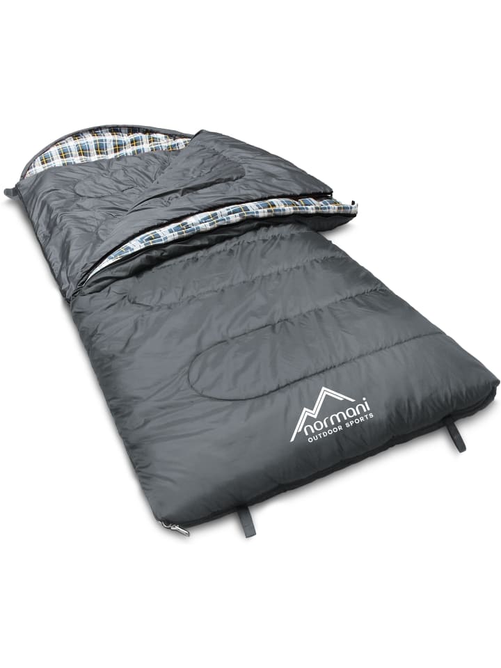 Outdoor-Schlafsack Extrem 4-In-1 Antarctica in Grau